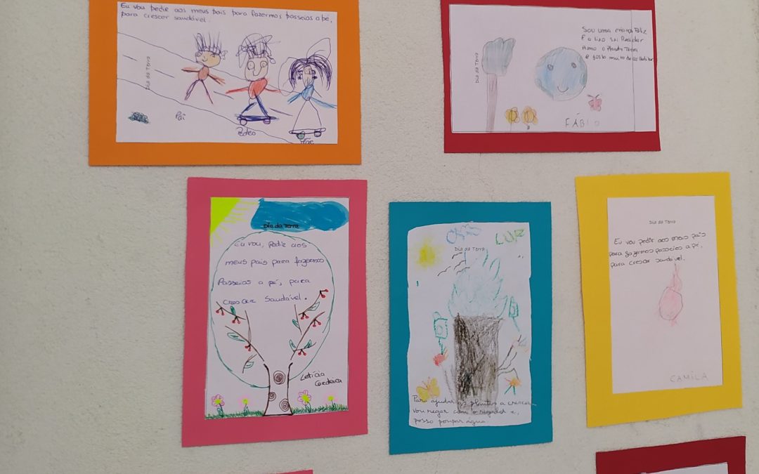 Dia Internacional da Terra no Jardim de Infância do Canedo – Ajudem o nosso Planeta!