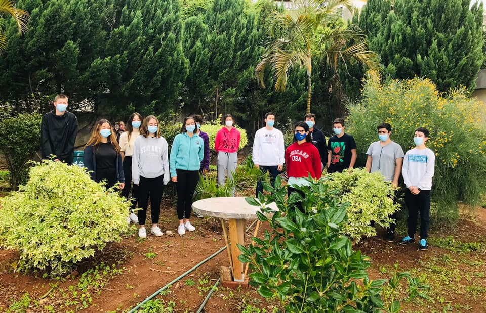 “Checking In” da  turma do 9º6 – Jardim da Escola