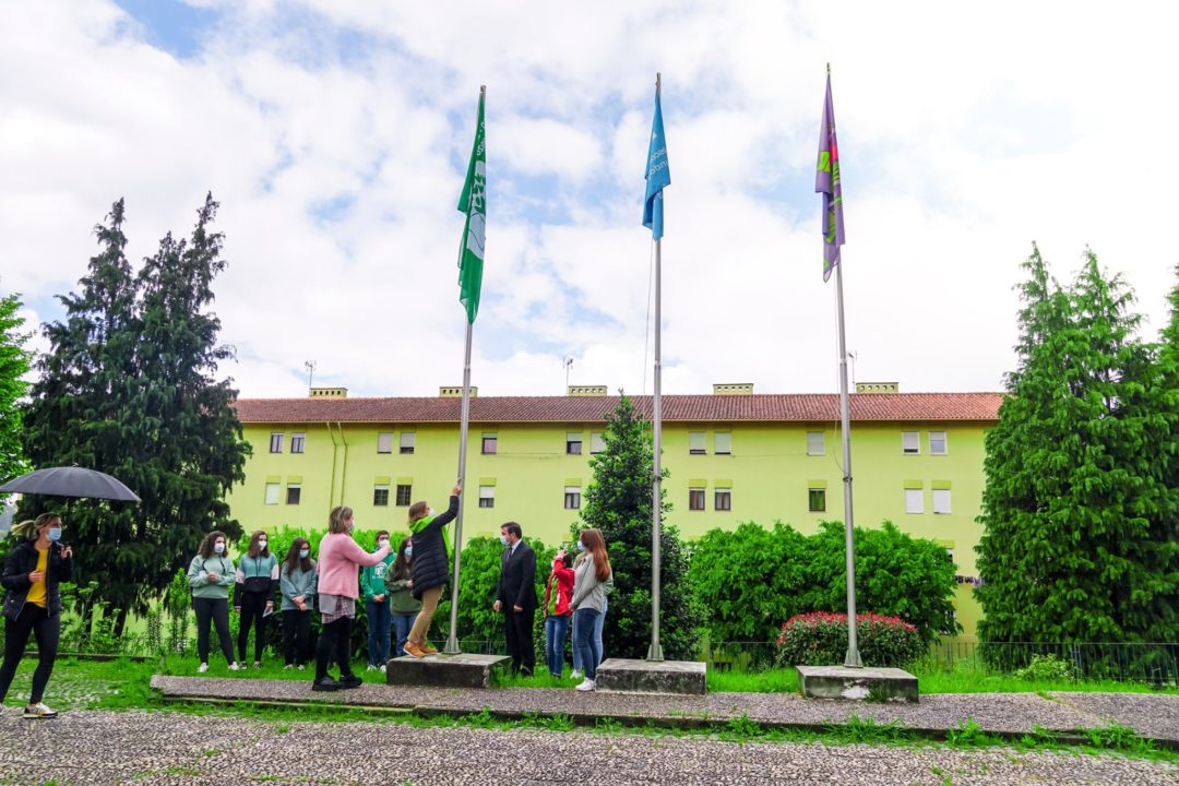 Dia Mundial da Terra: Hastear da Bandeira Verde no AESL