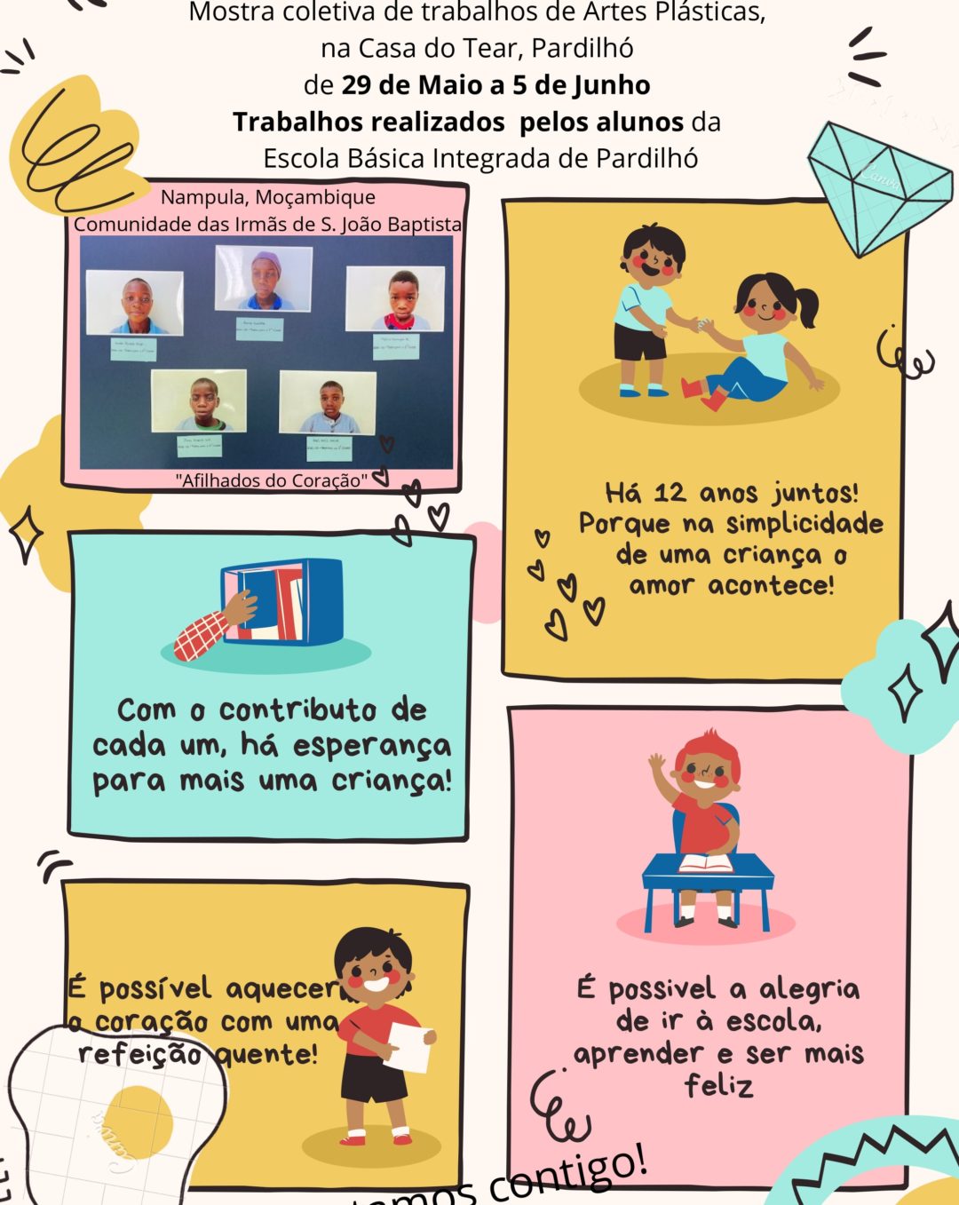 Exposição Solidaria com Nampula, Moçambique