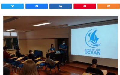 Ações de sensibilização sobre os malefícios dos plásticos no oceano