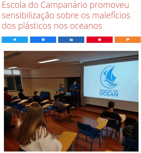 Global Action Days – #MyActionsMatter – Sensibilização sobre os malefícios dos plásticos nos oceanos