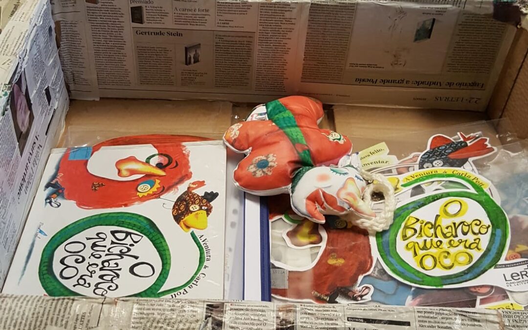 Construção de caixas para kits de leitura