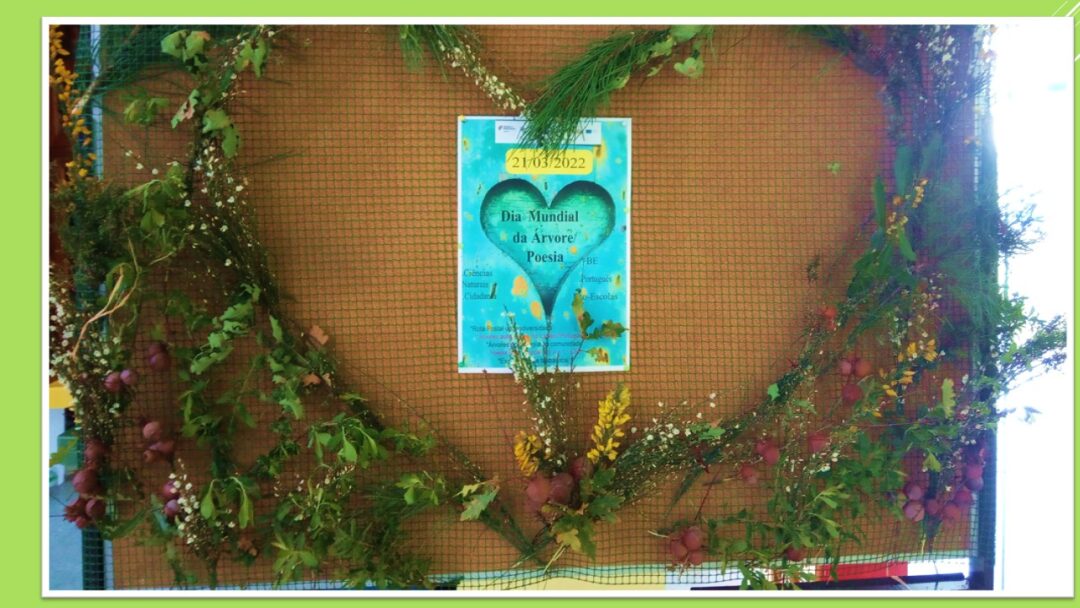 A floresta e a poesia de mãos dadas.