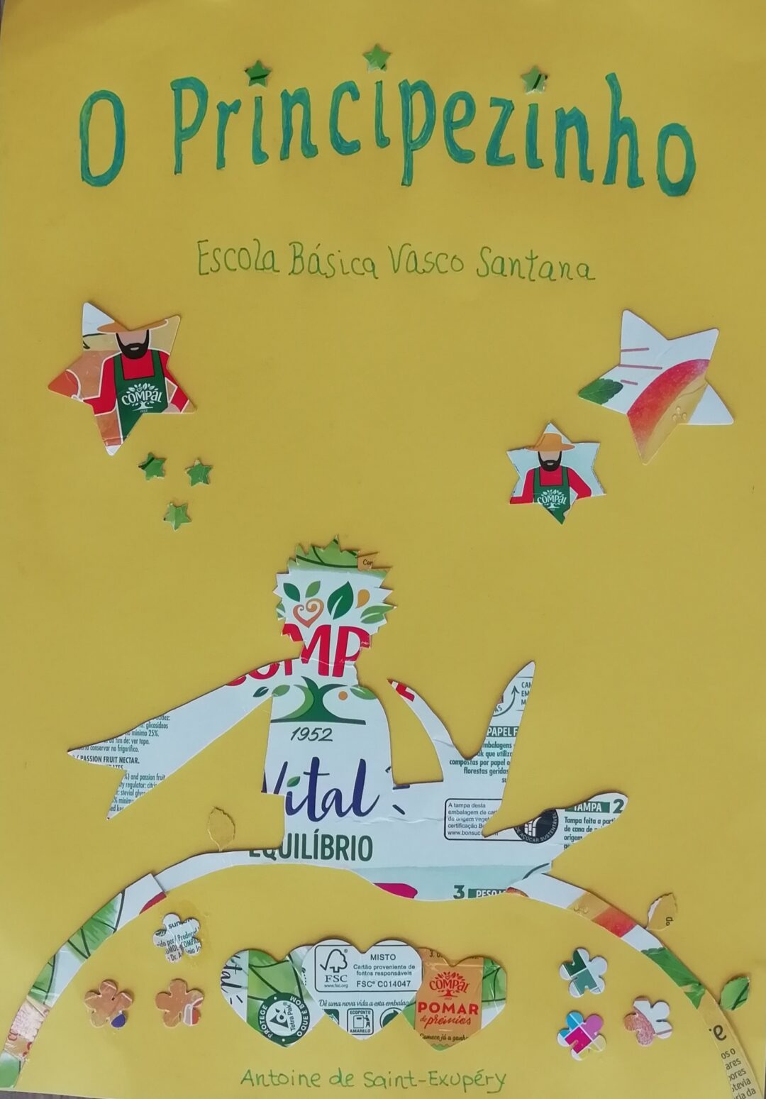 “No Dia Mundial do Livro, o amarelo é  a cor das histórias” – “O Principezinho”, de Antoine de Saint-Exupéry