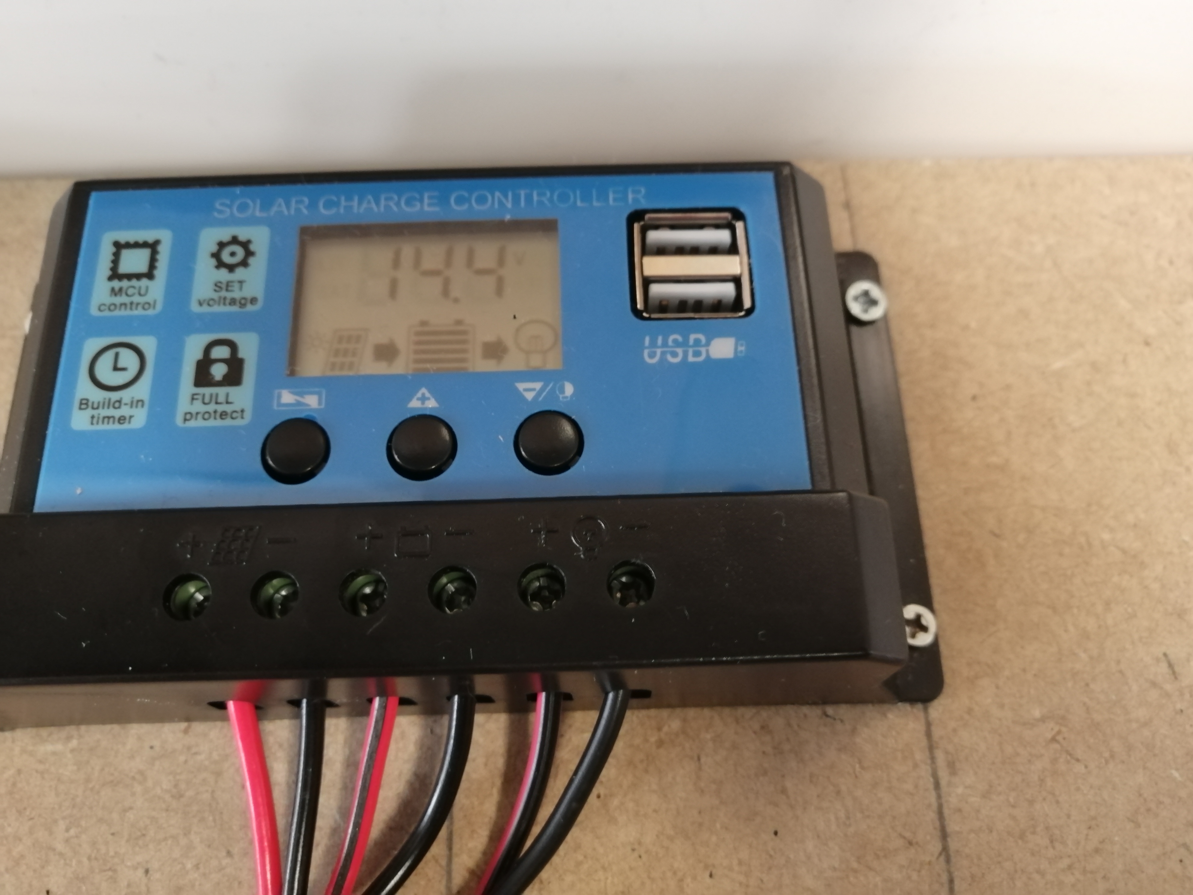 distribuidor e controlador de carga