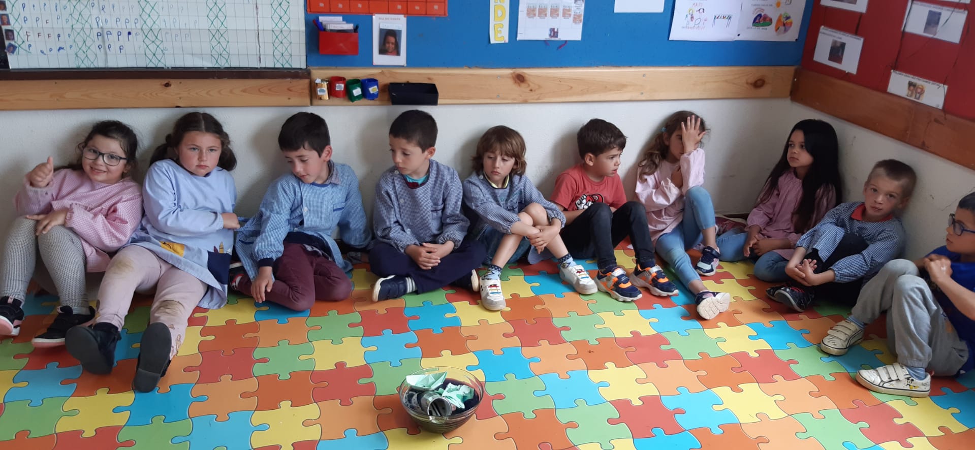 Experiências sobre a poluição da água