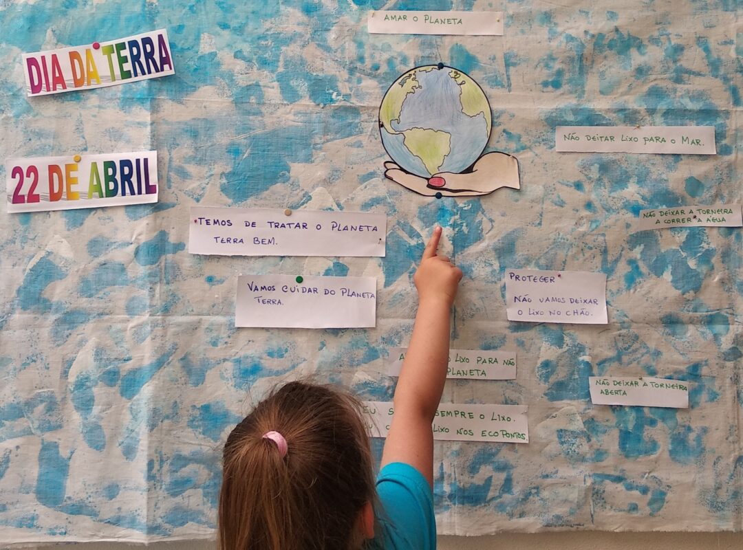 Eco escolas – Dia da Terra/Picnic/Ação de limpeza “O Oceano é a nossa Terra” (Centro de Interpretação Ambiental) /Trabalhos na horta.