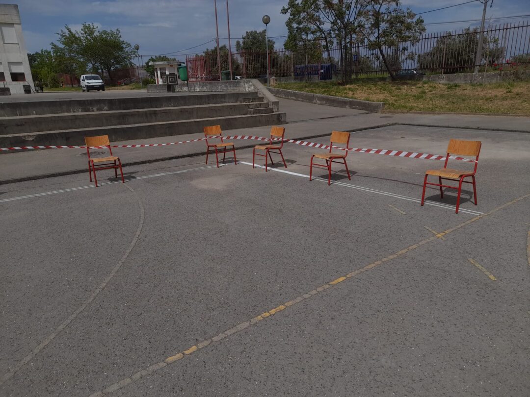 Melhorar o espaço desportivo exterior!