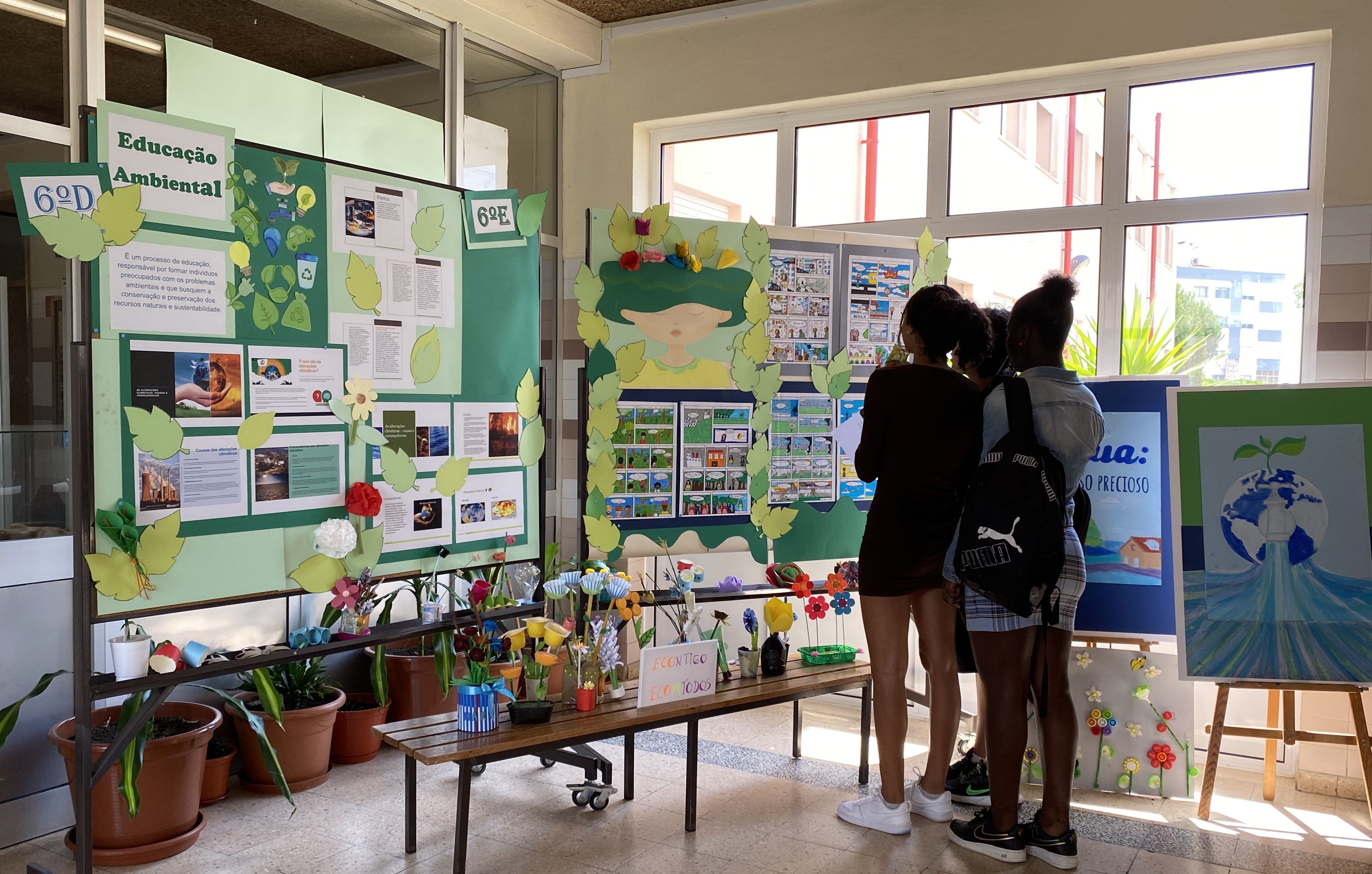 Trabalho de projeto no âmbito da educação ambiental.