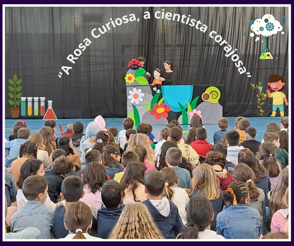 “A Rosa Curiosa, a cientista corajosa”