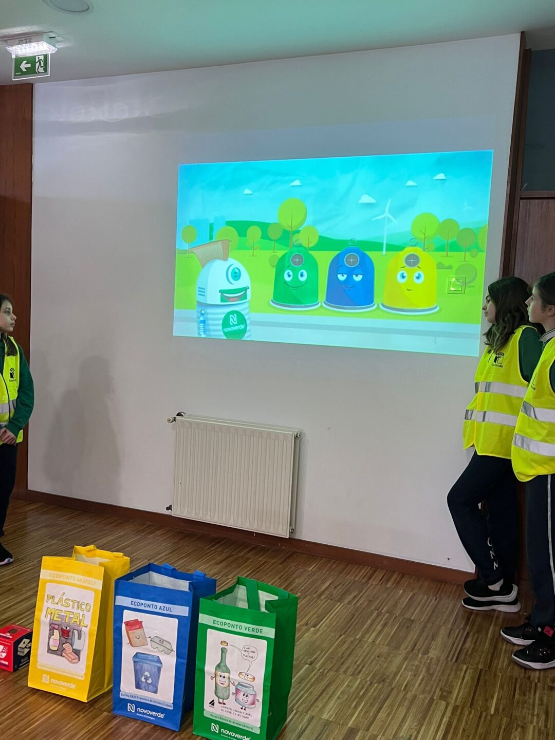 Separação de resíduos