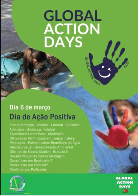 Global action day. saúde e bem estar