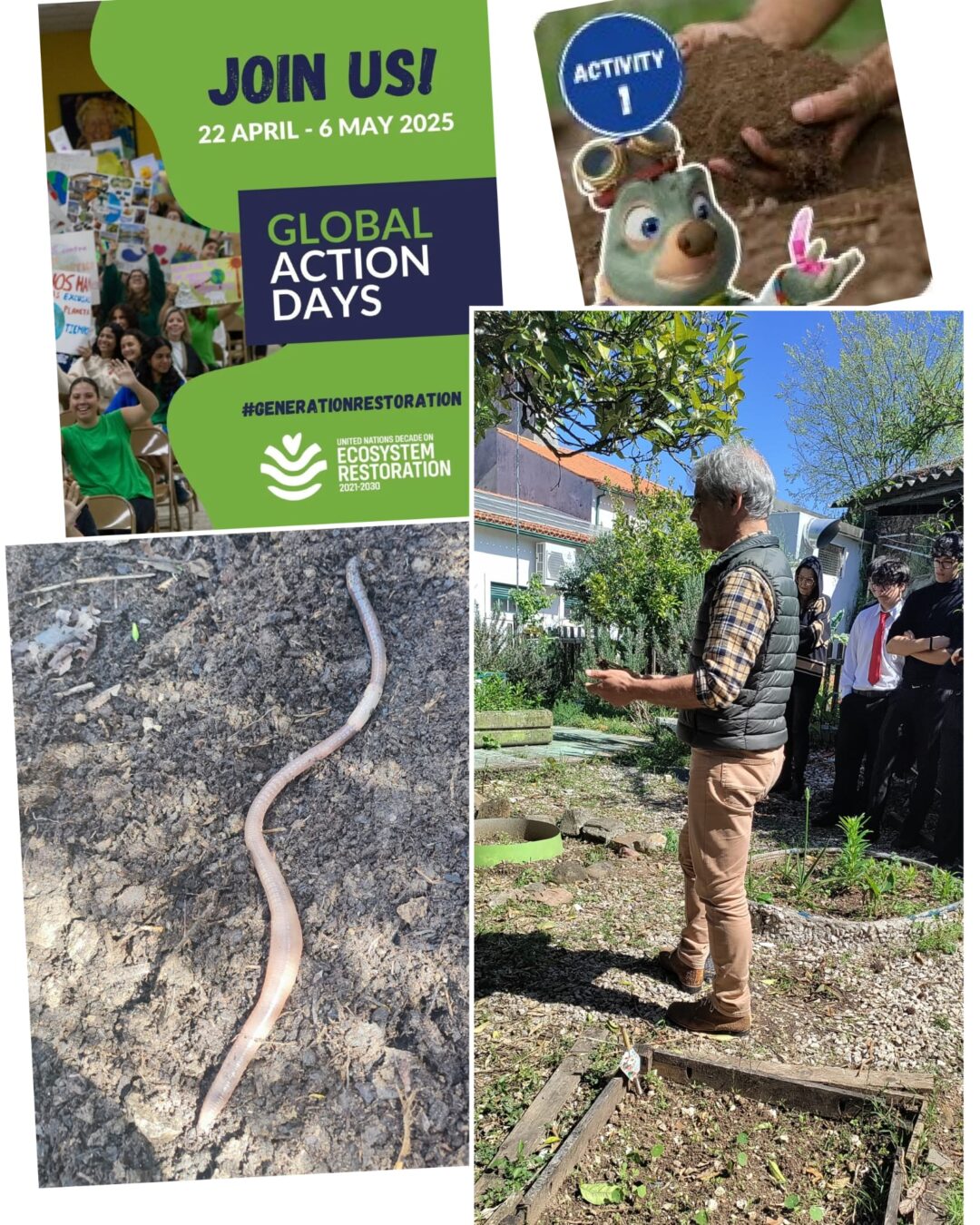 Global Action Days – Safari no solo da Escola de Hotelaria e Turismo de Coimbra – turmas do 1º ano